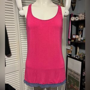 Honeydew sleep Tank Top nice and light Size Xl nice little fringe on the bottom